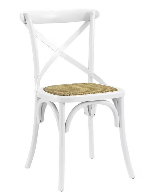 MODWAY Gear White Dining Side Chair