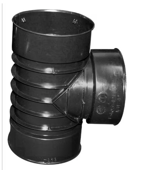 Advanced Drainage Systems 6 in. Singlewall Snap Tee