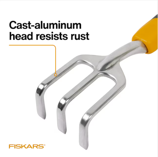 Fiskars 6-in Steel Hand Tiller