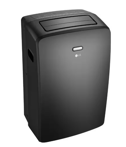 LG 8,000 BTU (12,000 BTU ASHRAE) 115-Volt Portable Air Conditioner Cools 350 Sq. Ft. with Dehumidifier and Wi-Fi in Gray