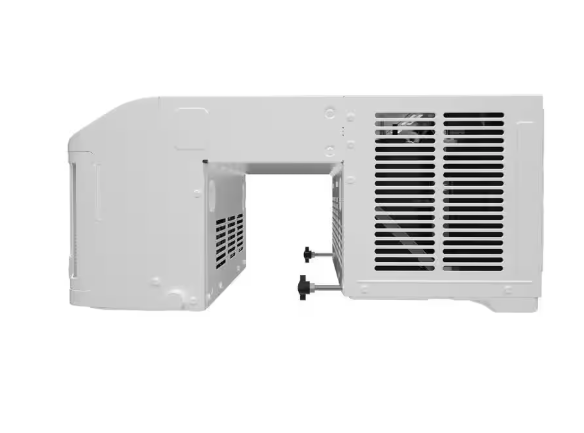 GE Profile ClearView Ultra Quiet 8,300 BTU 115V Window Air Conditioner Cools 350 Sq. Ft. Quiet in White