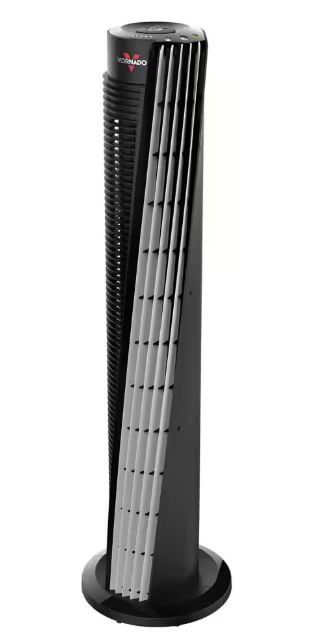 Vornado 184 41 in. Full-Sized Whole Room V-Flow Tower Circulator with Remote Control and 1-8 hour timer