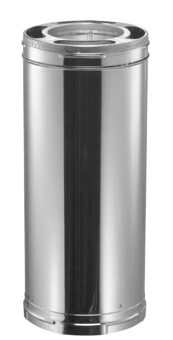 US Stove 6 in. x 36 in. STAINLESS CLASS A TRIPLE WALL Chimney Pipe