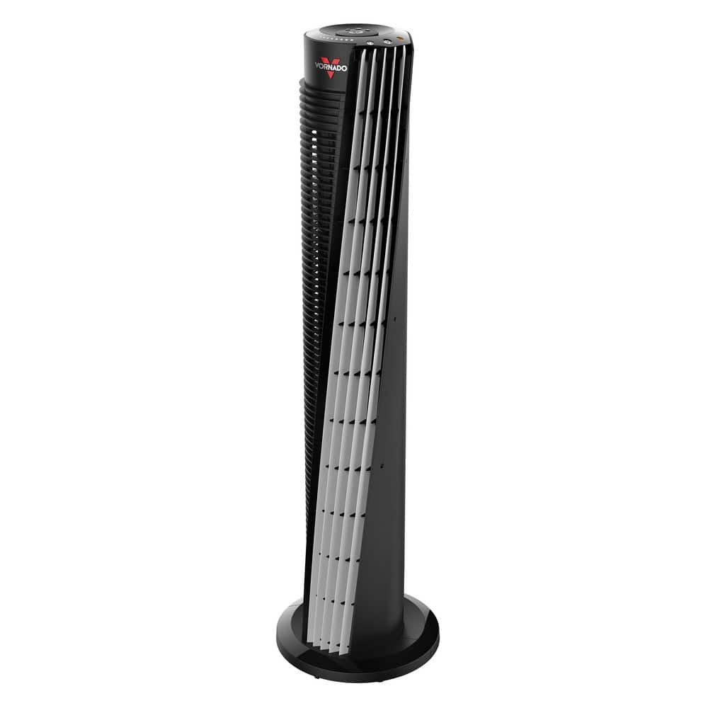 184 41 in. Full-Sized Whole Room V-Flow Tower Circulator with Remote Control and 1-8 hour timer