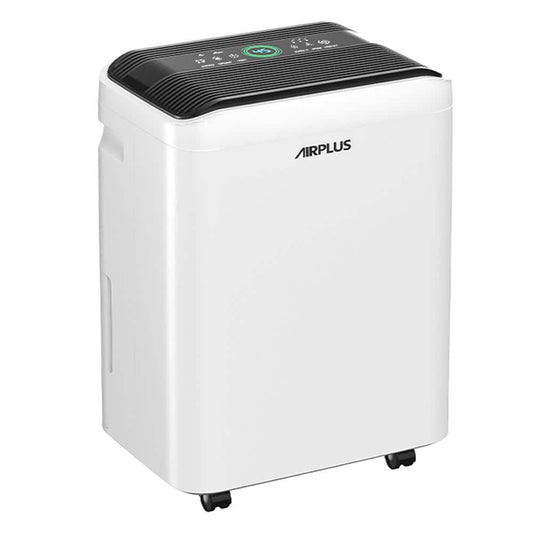 50 pt. 4,500 sq. ft. Quiet Dehumidifier in White with Drain Hose for Home, Basement, with Auto Defrost, 24H Timer