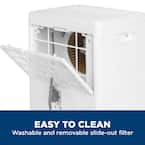 25-Pints for Damp Rooms Up to 1500 sq. ft. Residential Dehumidifier with Bucket in White, ENERGY STAR